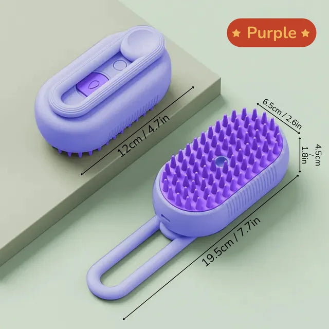 FluffyBrush 2.0 – The Ultimate 3-in-1 Pet Grooming Solution