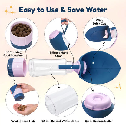GoBowl - Water & Snack Bottle