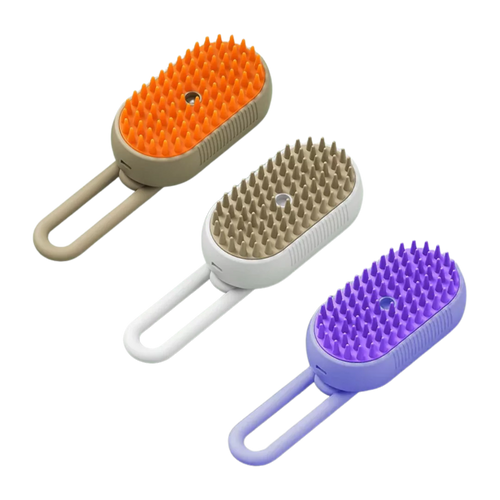 FluffyBrush – 3-in-1 Pet Grooming Solution