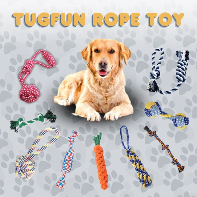 TugFun Rope Toy – The Ultimate Playtime for Your Dog!